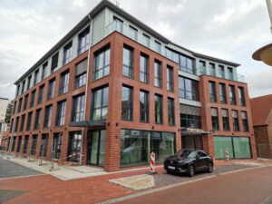 Neubau: Bürogebäude Westerstede (Blower Door)